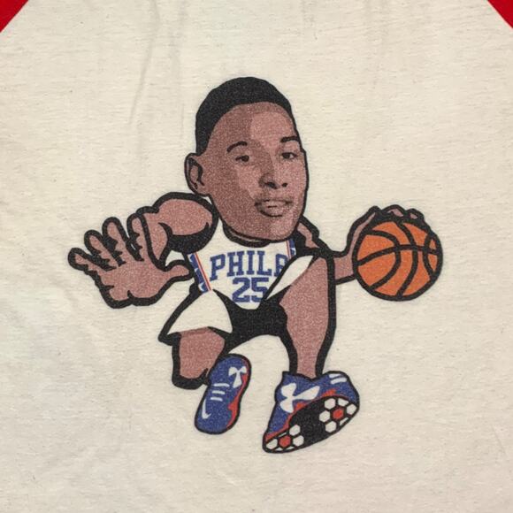 Philadelphia 76ers Basketball T Shirt - Picture 2 of 3